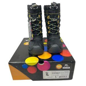 Kodiak Boy's Charlie Glo Winter Snow Boots, Size 9